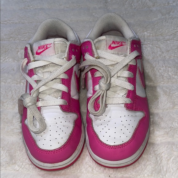 Nike Other - Nike Dunk Kids Sneakers in Pink and White